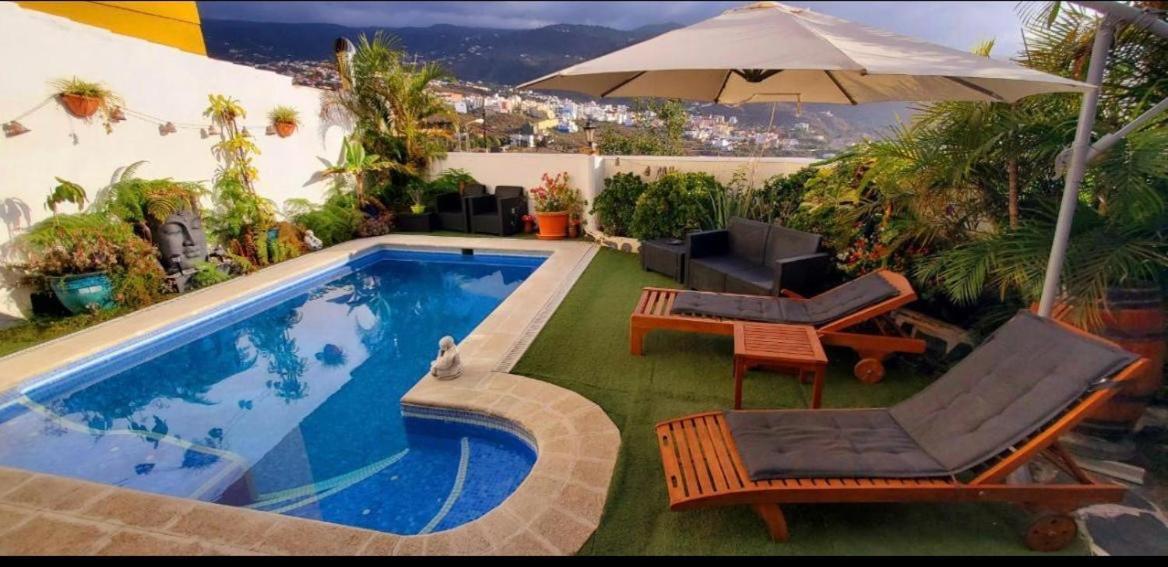 Pintadera'S House/Tara Villa อิคอดเดลอสวินอส ภายนอก รูปภาพ